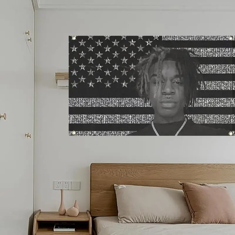 Rap Hip Hop Music Singer Art Poster Tapestry Canvas Wall Art for Living Room Bedroom Wall Decor