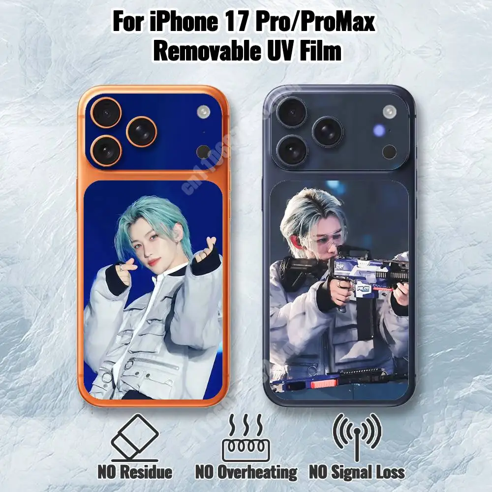 

Kpop Singer F-Felix L-Lee Removable UV Film for iPhone 17 Pro 17 ProMax Back Cover