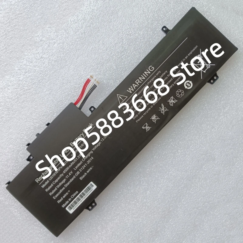 

Аккумулятор для ноутбука SHT529060-3S U489061PV-3S1P U519161PV-3S1P 11.4V 51.3Wh 4500mAh для INFERIT E-Note IFLTSI5VKEN01 IFLTSI55VKEN01