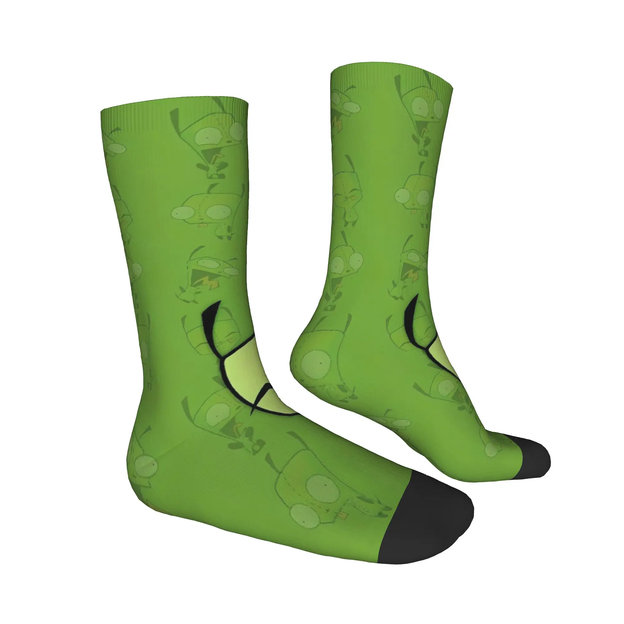 Invaders Zims Cartoon Stockings  Leisure Socks Women Men Warm Soft Socks Winter Running Sports Design Anti Bacterial Socks Gift