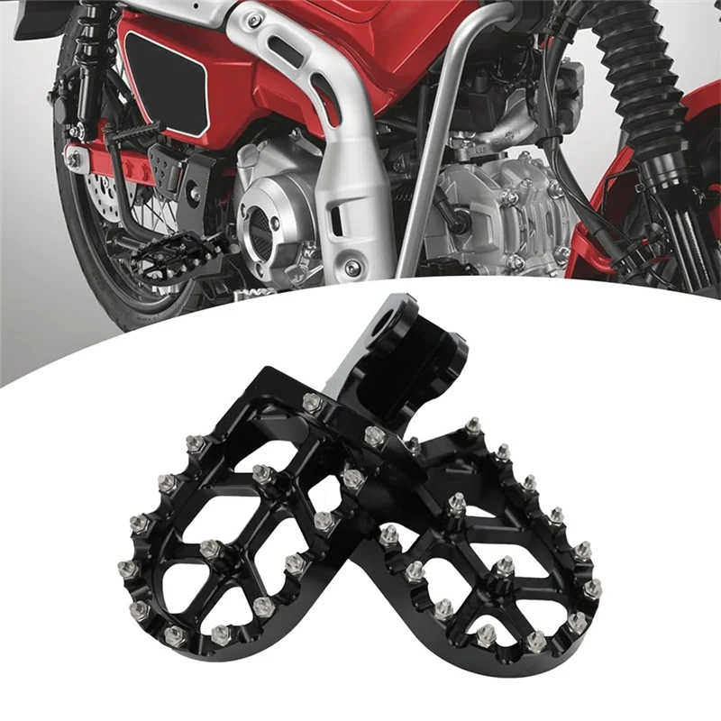 

AM-подножки для мотоцикла, подножки для ног, педали для Honda CT125 Trail 125 Hunter Cub 2021-2024, аксессуары