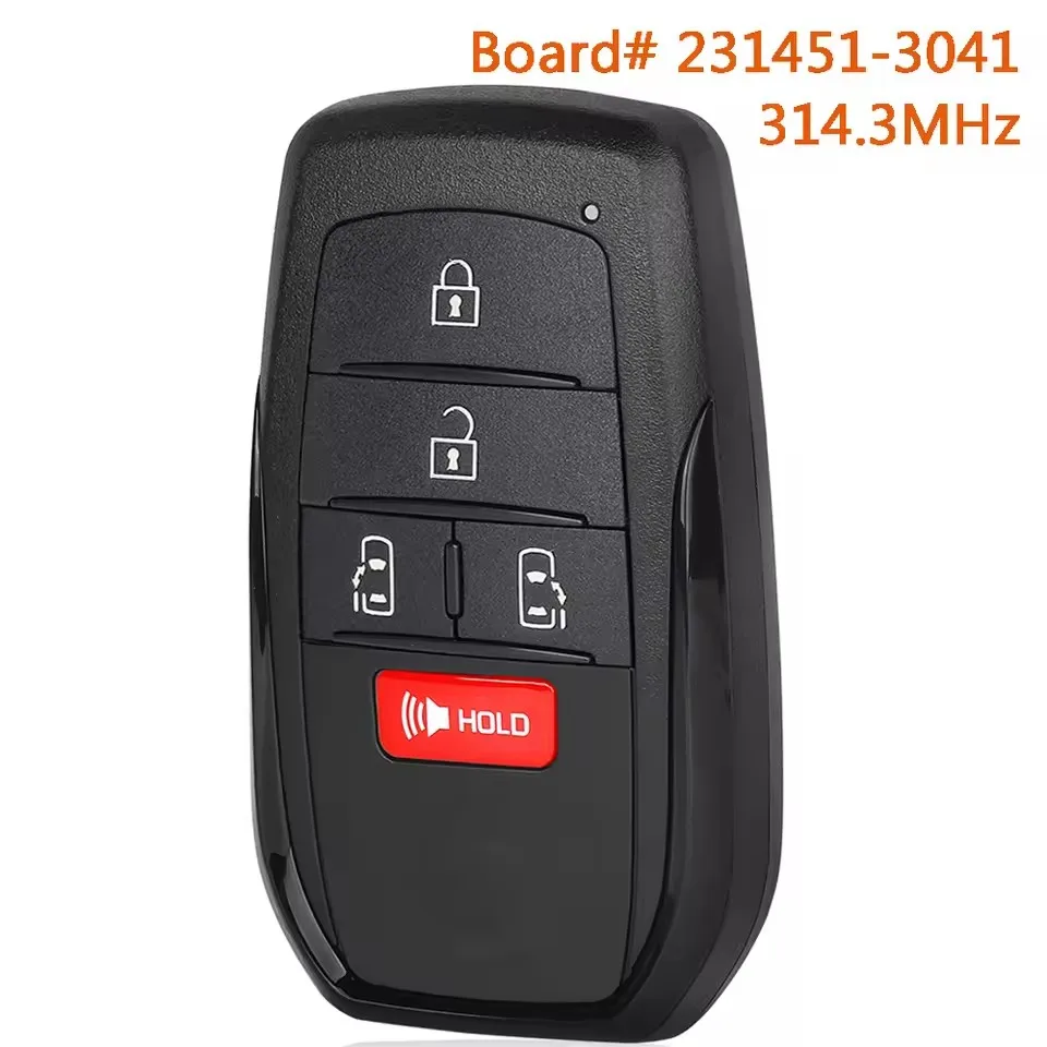 KEYECU 231451-3041 für Toyota Sienna 2021 2022 2023 Smart-Fernbedienungsschlüssel HYQ14FBX 314,3 MHz