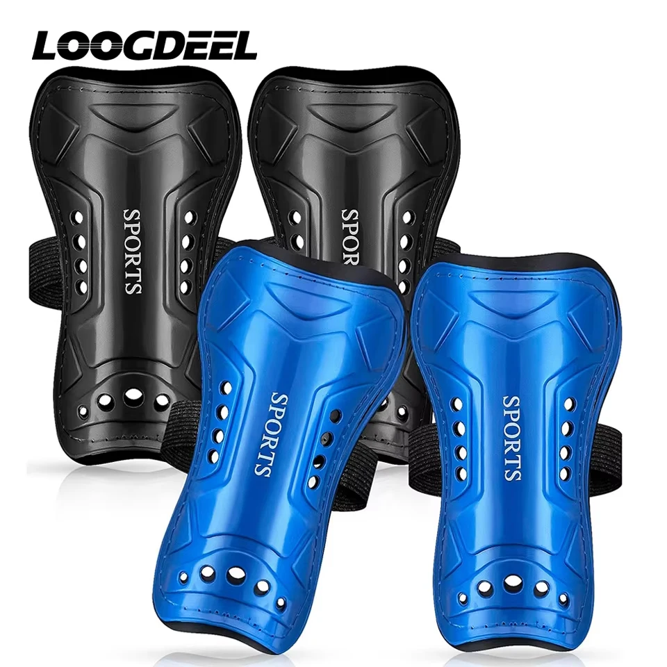 

Защитные накладки Loogdeel для голени и икр для взрослых и подростков, тренировочные, ударопрочные, для футбола и спорта