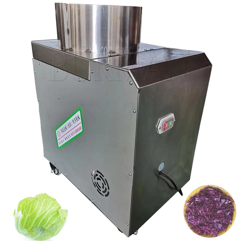 Automatic Stainless Steel Electric Shredder  Purple Cabbage 220V