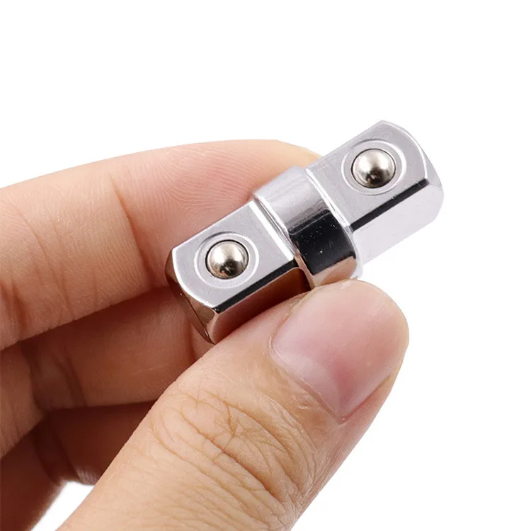 3/8 Inch Double Male Socket Adapter Square Head To Square Head Adaptor Tool Socket Converter Head Sleeve Adapter