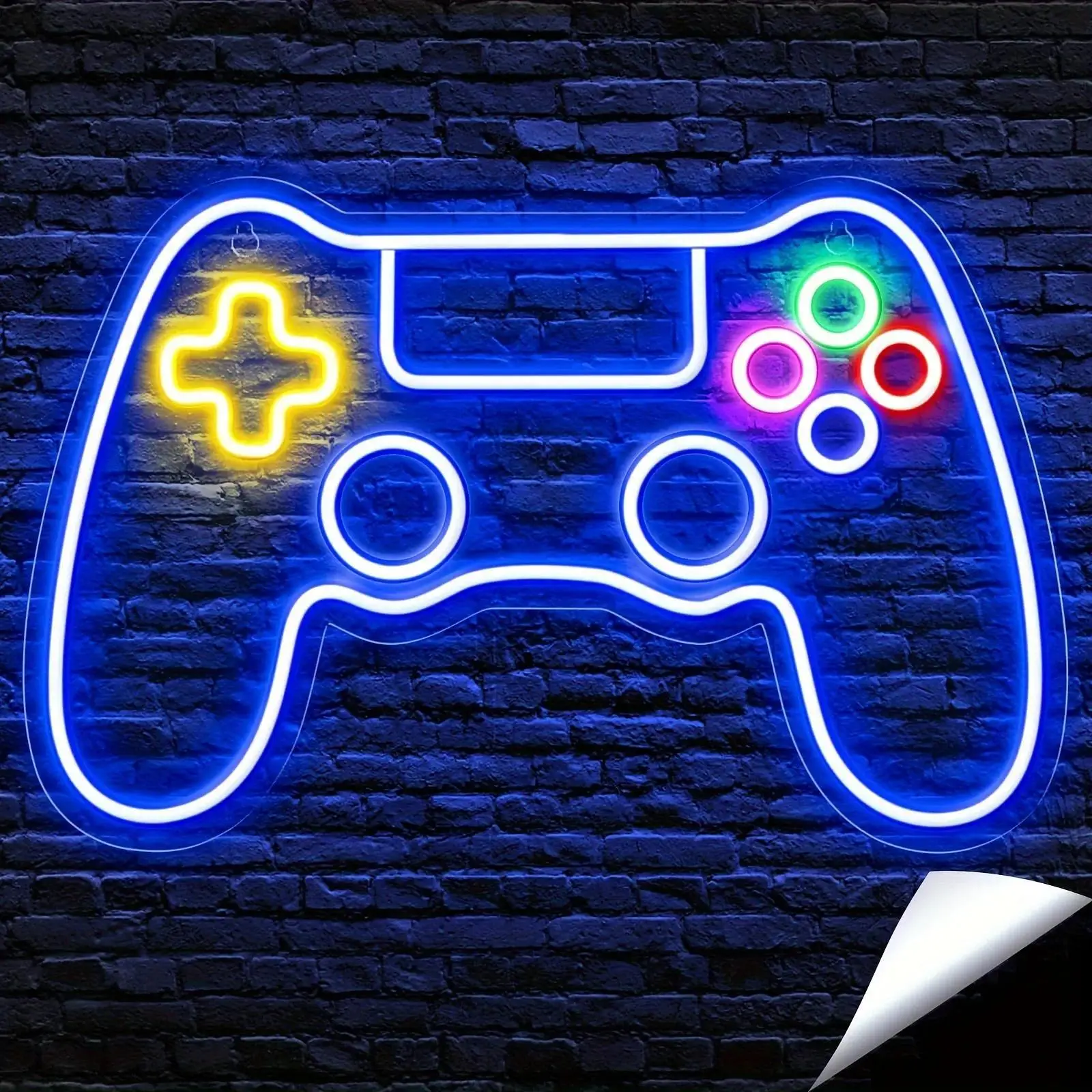 

Игровой контроллер, светодиодная неоновая вывеска для вечеринки, спальни, игровой комнаты, интернет-кафе, художественное украшение стены, лучший подарок для геймера