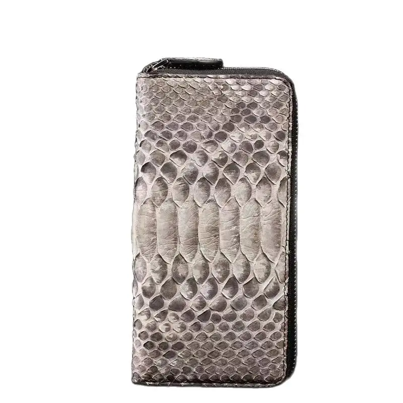 

2024 Wallet Credit Card Holder Men Wallet Box Bank Card Holder snakeskin Leather Wallet with Money Clips PDD006