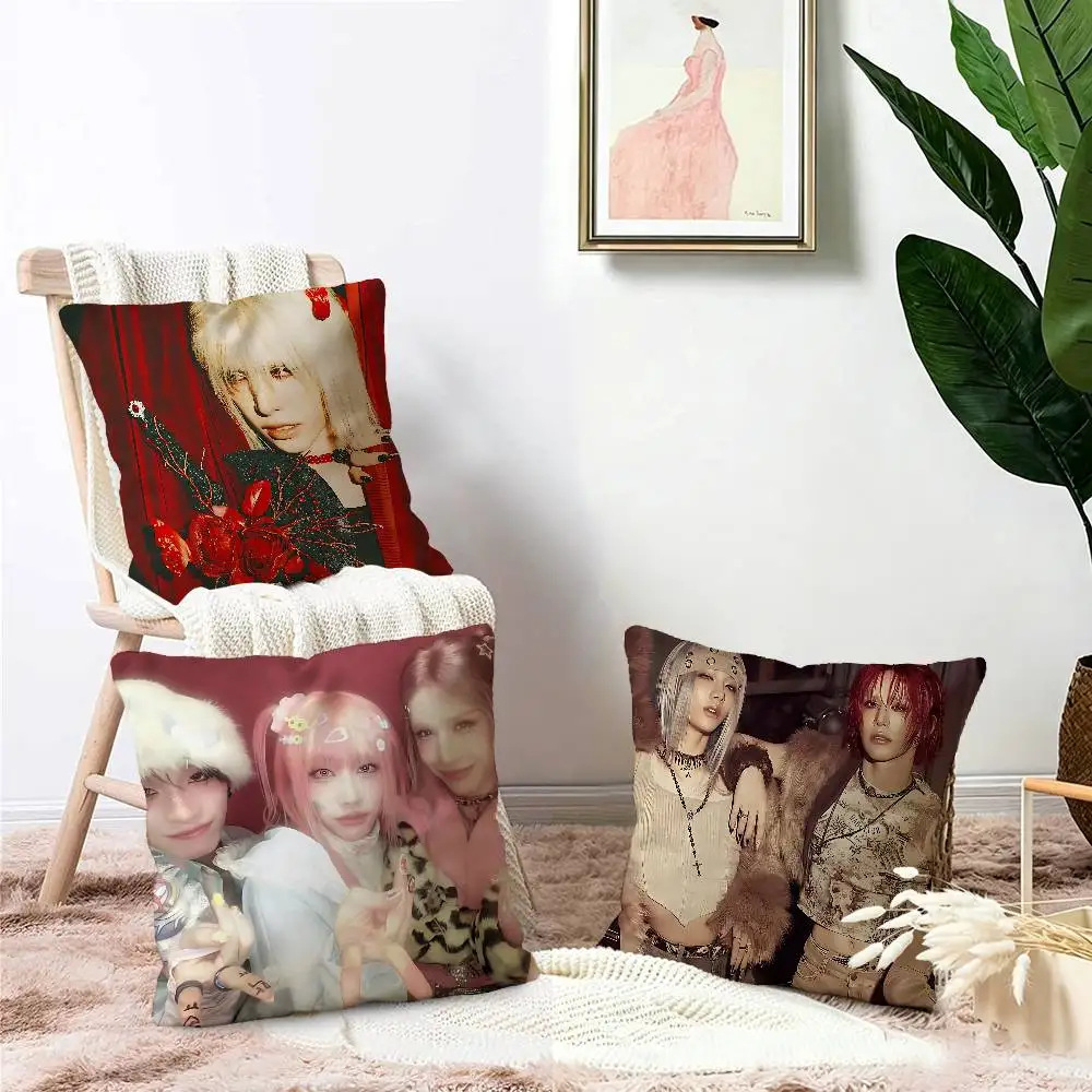Popular Kpop Group X-XLov Pillow Cover Design cushion Cover decor Holiday Decorati