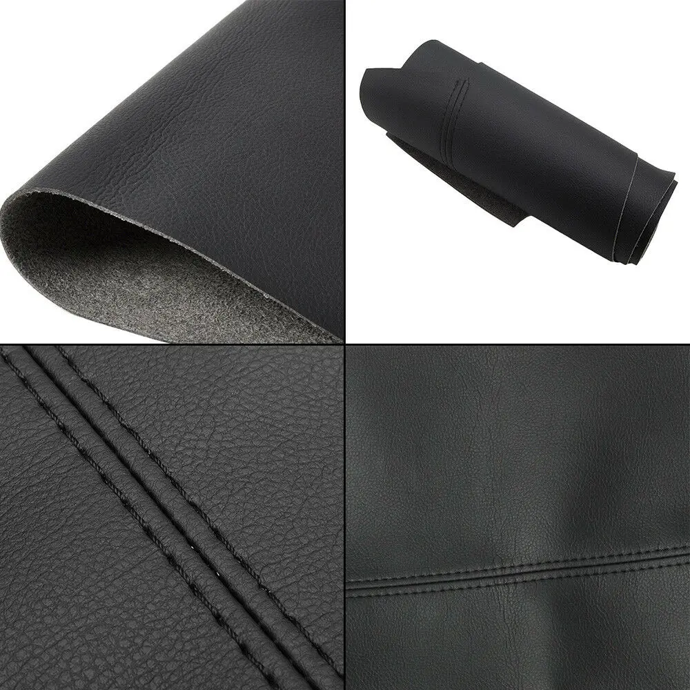 Car Door armrest cover Console Trim Front Inner Interior Microfiber leather Panel Set Equipment Auto Practical