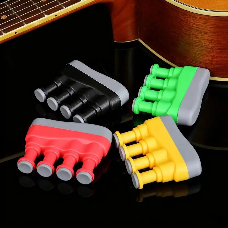 Guitar Hand Grip Finger Exerciser Strengthener Power Trainers Medium Tension Home Fitness Equipment Piano Entry Finger Exercise