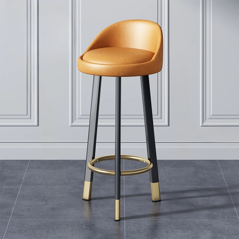 

Bar chair light luxury rotating bar chair cash register backrest lifting chair home modern minimalist high stool bar stool