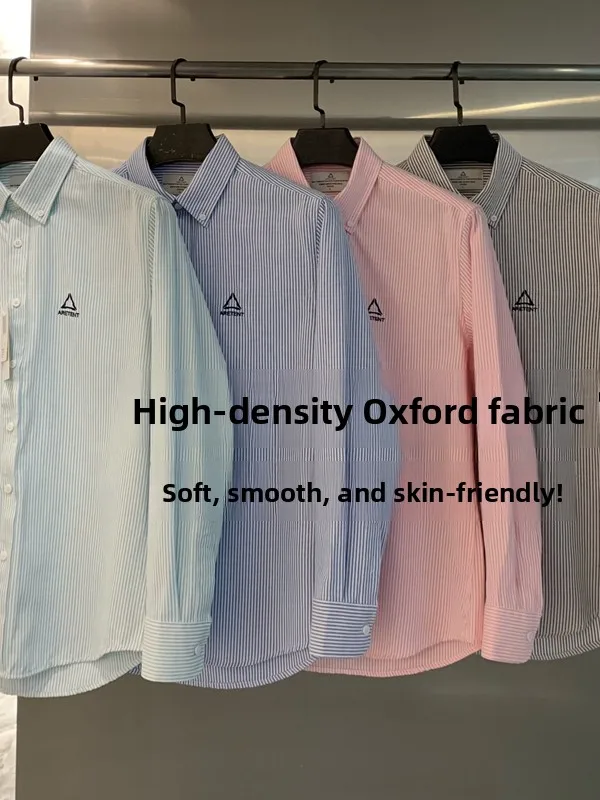 

Waed Ox Cloth Stripe irt Мужская весенняя длинная све Дышащая влажная подставка ng Подходит для путешествий