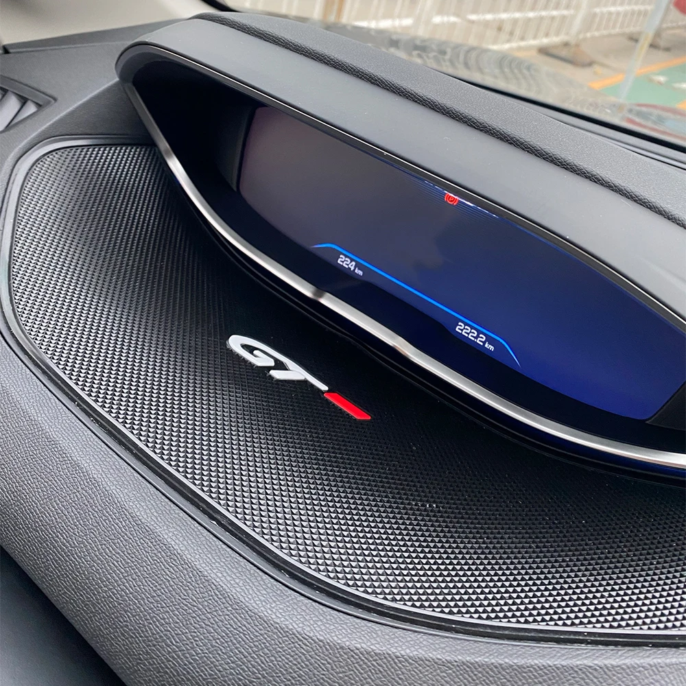 وحدة تحكم أدوات خاصة مُعاد تركيبها وسادة زخرفية مضادة للانزلاق لبيجو 3008 GT 5008 2016-2023 ملحقات السيارة #2