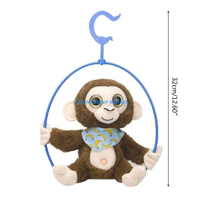 090B 電気ぬいぐるみ猿スピーキングリピートスイングダンス電子ぬいぐるみ