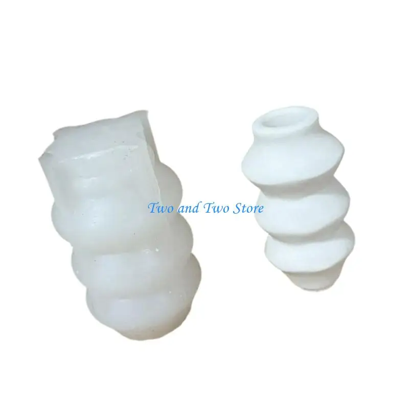 

HX6F Easy Cleaning Silicone Craft Mold Making Detailed Mini Vase Floral Arrangement