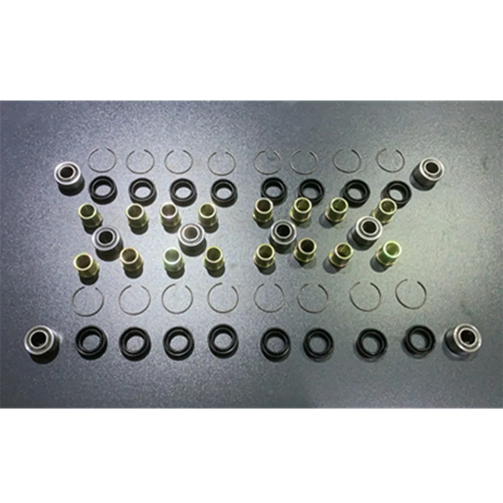 Front Upper & Lower Left & Right  A-Arm Bushing Pin Kit for For HONDA TRX300EX 1993-2008 Odyssey FL400 1989-1990