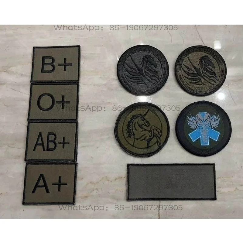 Suitable for Morale Badges, Medical Badges, and 5th-generation CT Blood Type Badges