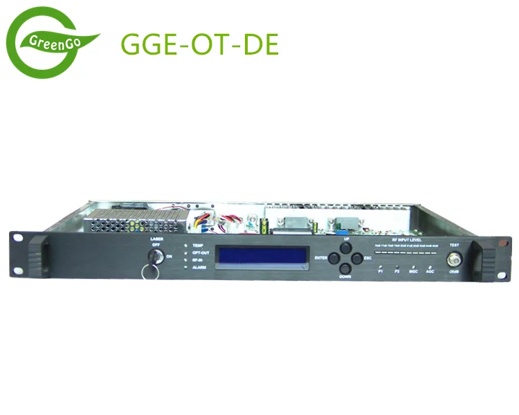 GGE-OT-DD 10dbm catv 1310nm 1550nm optical transmitor de tv digital