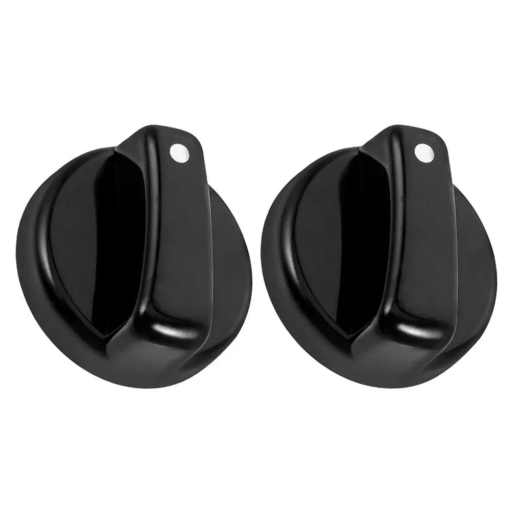 

2pcs Gas Stove Knobs Plastic Replacement Control Knob Universal Fit For Cooktop Oven Range Burners Kitchen Household Stove