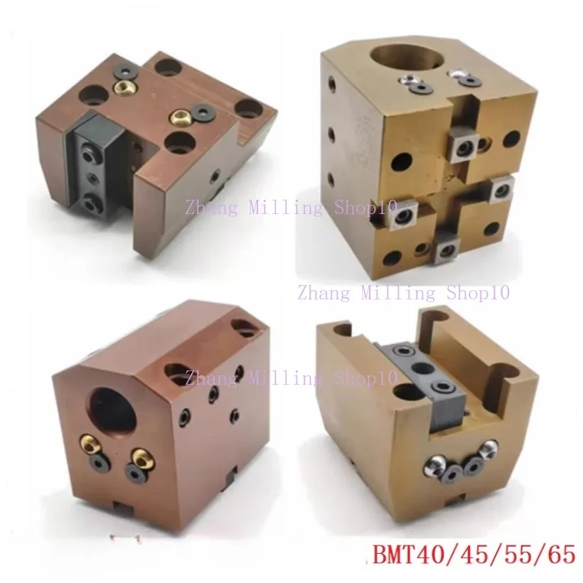 BMT40 BMT45 BMT55 BMT65 CNC Lathe Turret Tool Block Turning And Milling Turret Cylindrical Boring End Face Fixed Tool Holder