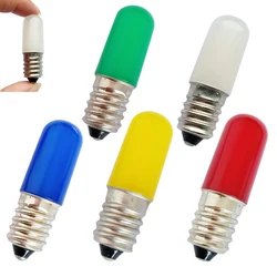 Energy Saving LED Filament Bulb 2W E12 E14 Colorful Freeze Light Plastic Cover Red Blue Green Yellow White for Home 110V 220V