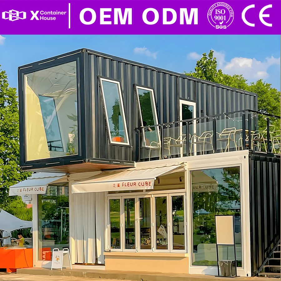 Tiny Homes Prefabricated House Modular Home 40ft Container House Prefabricated Module Houses Capsules to Live 2 Story Container