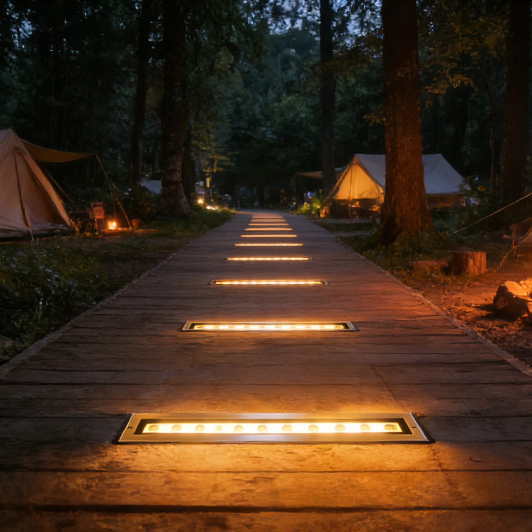 New Outdoor Design Underground Ip67 12w/18w Aluminum Stainless Steel 304 Driveway Led Inground Buried Light
