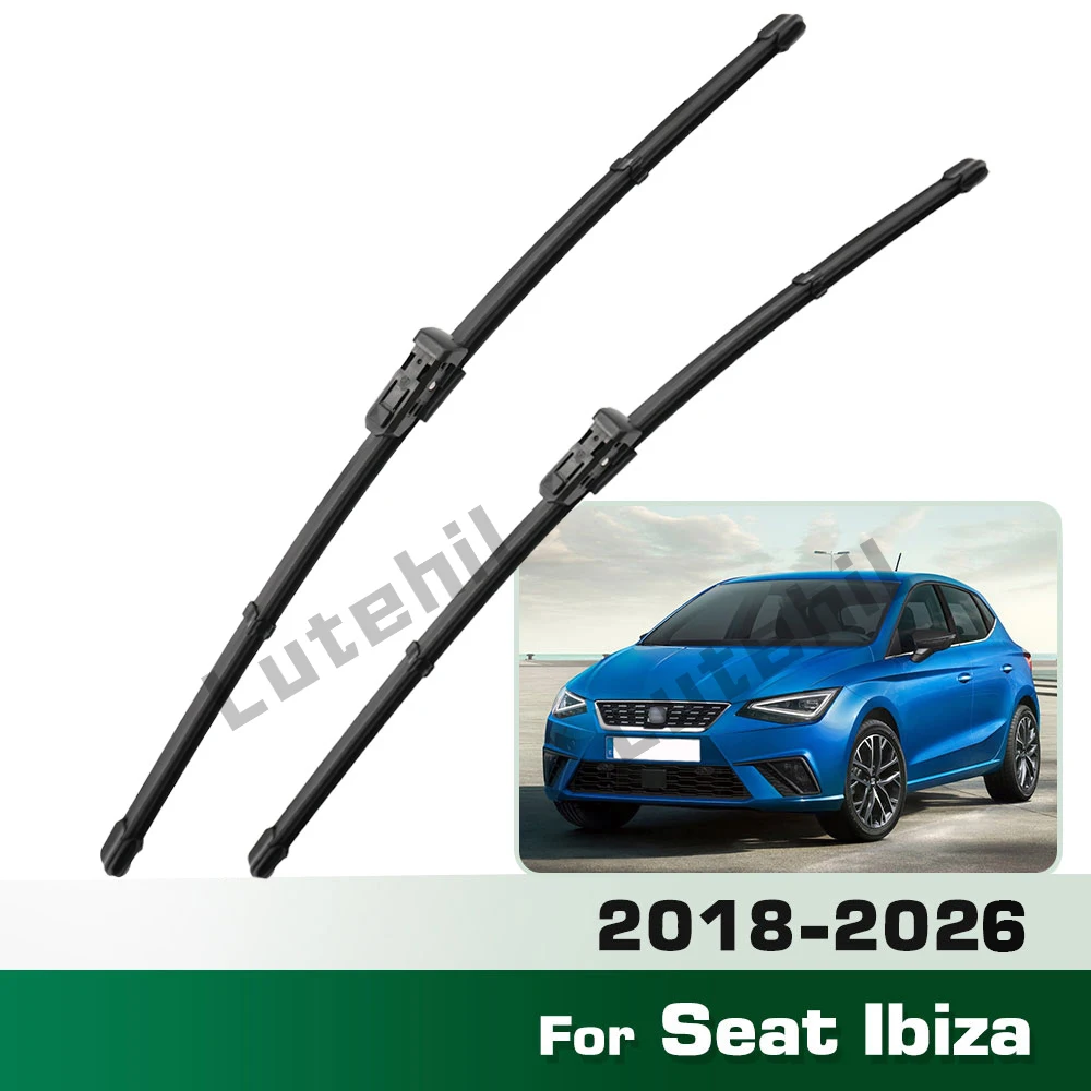 Frontwischer für Seat Ibiza SE270 6F 2018-2026 2019 2020 2021 2022 Wischerblätter Windschutzscheibe Windschutzscheibe Fensterbürste 26"+16"