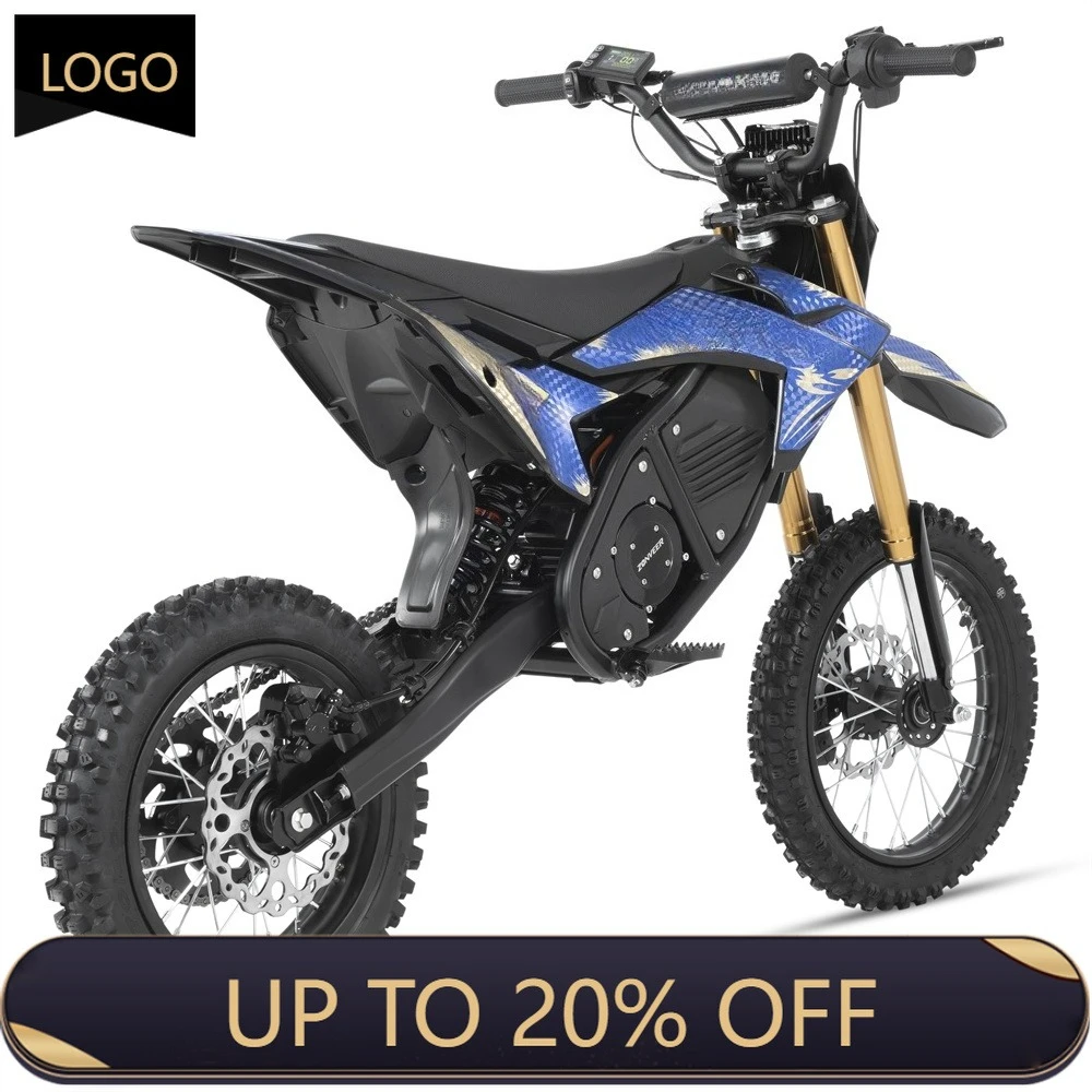 QQA Wholesale sales DX1 48V 1500W adult electric off-road motorcycle CE certification 40-60km/h