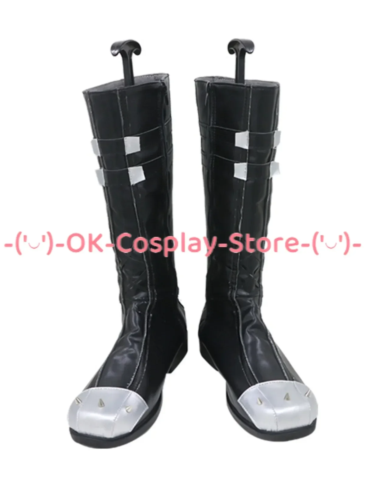 [Personnalisé] VALORANT violation Cosplay chaussures Anime jeu de rôle accessoire de déguisement Halloween carnaval fête de vacances bottes en cuir PU