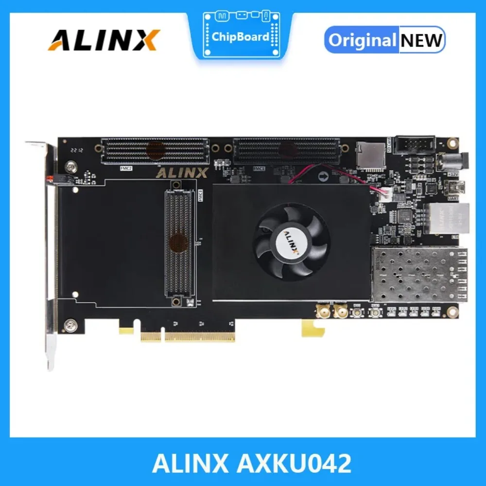 

ALINX AXKU042: Xilinx Kintex UltraScale XCKU040 PCIE 3.0 FPGA Development Board SFP FMP HPC LPC