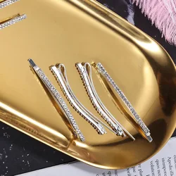 Crystal Hair Accessories Rhinestone Word Hair Clips English Letter X Hair Pins Bobby Pin Barrette Stick Headwear Jewelry