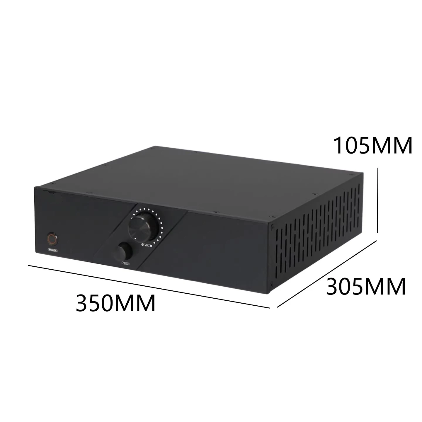 AB800 High-power Mono Professional Subwoofer Amplifier Professional Low-frequency Filtering with Adjustable Frequency