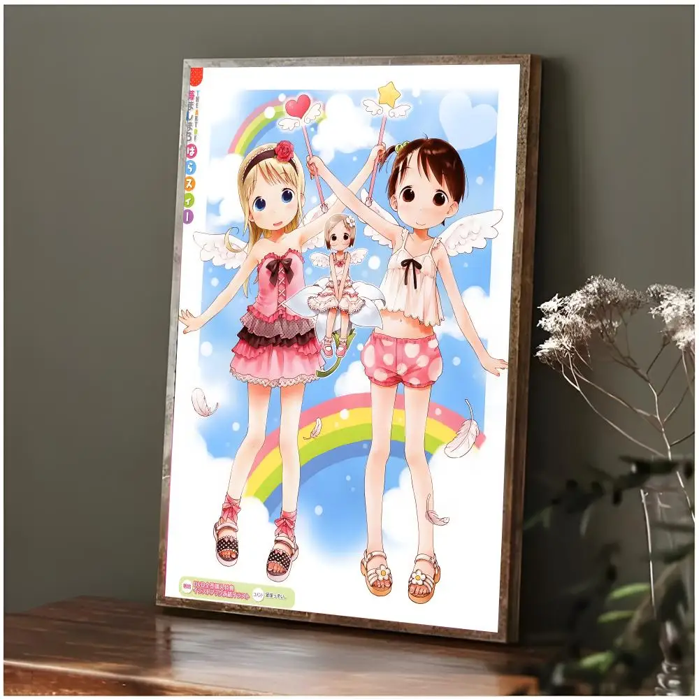 Cute Manga I-Ichigo Mashimaro Poster Modern Wall Art Bedroom Living Room Print Unframed