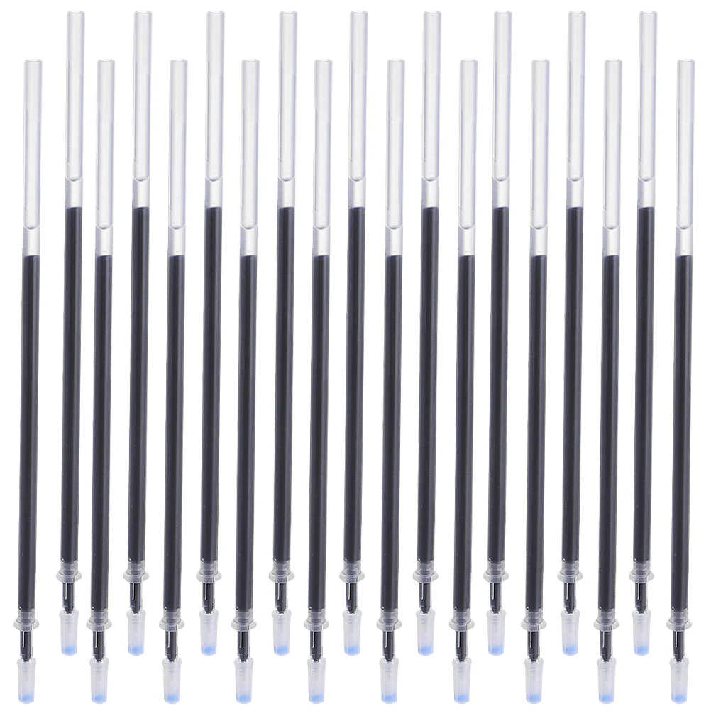 100 Pcs Refill Replacements Pens Ball Point Universal Office Refills Plastic Gel Ink