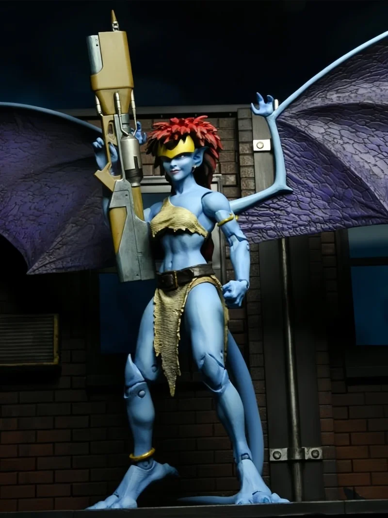 Echte En Originele Neca Gargoyles Demona Action Figure Speelgoed Manga Gargola Beeldje Beweegbare Figuras Pvc Collectie Model Pop