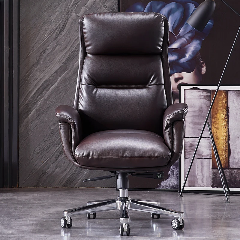 2Boss Chair Leather Business Fashion Simple Home Sleepable Computer Chair Office swivel chair