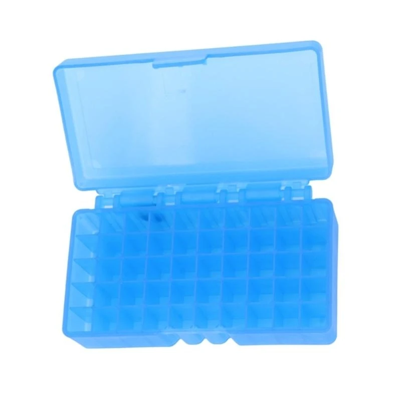 50 Rounds Ammunitions Box Shell Case Box Cartridges Organizers Storage Case