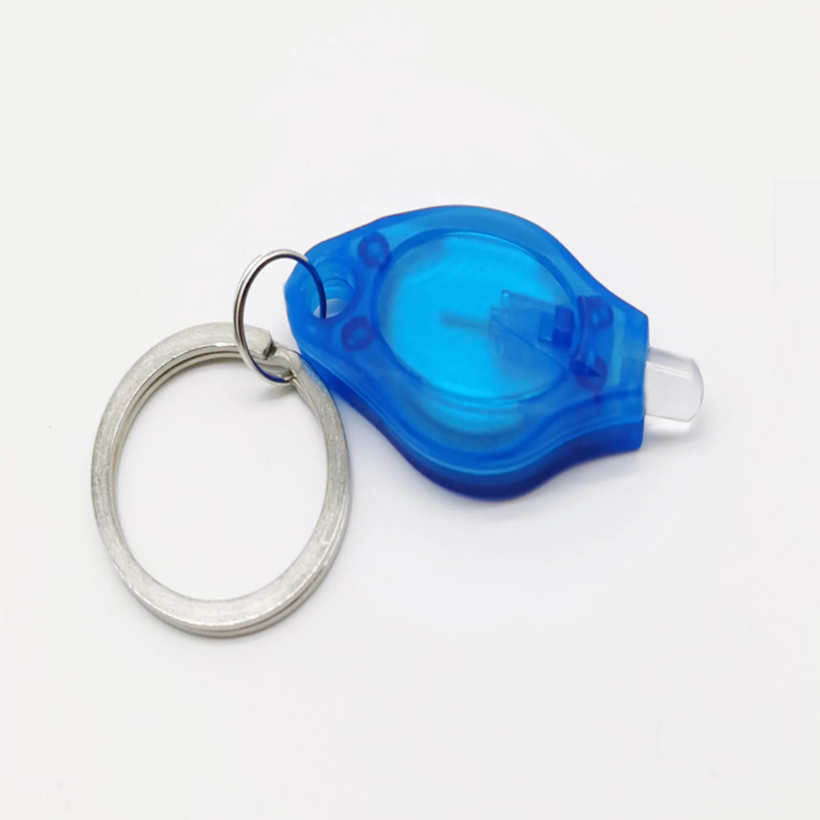 Keychain Flashlight Ultra Mini Key  Light Rhombus Shape for UV Curing Purple Light UV Keychain Flashlight
