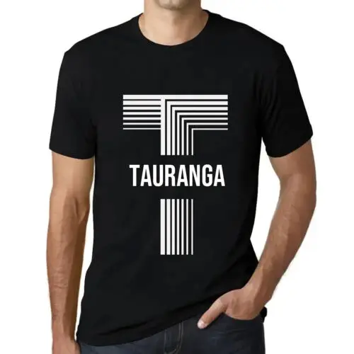 Herren Grafik T-Shirt Tauranga Öko-Verantwortlich Vintage Jahrgang Kurzarm