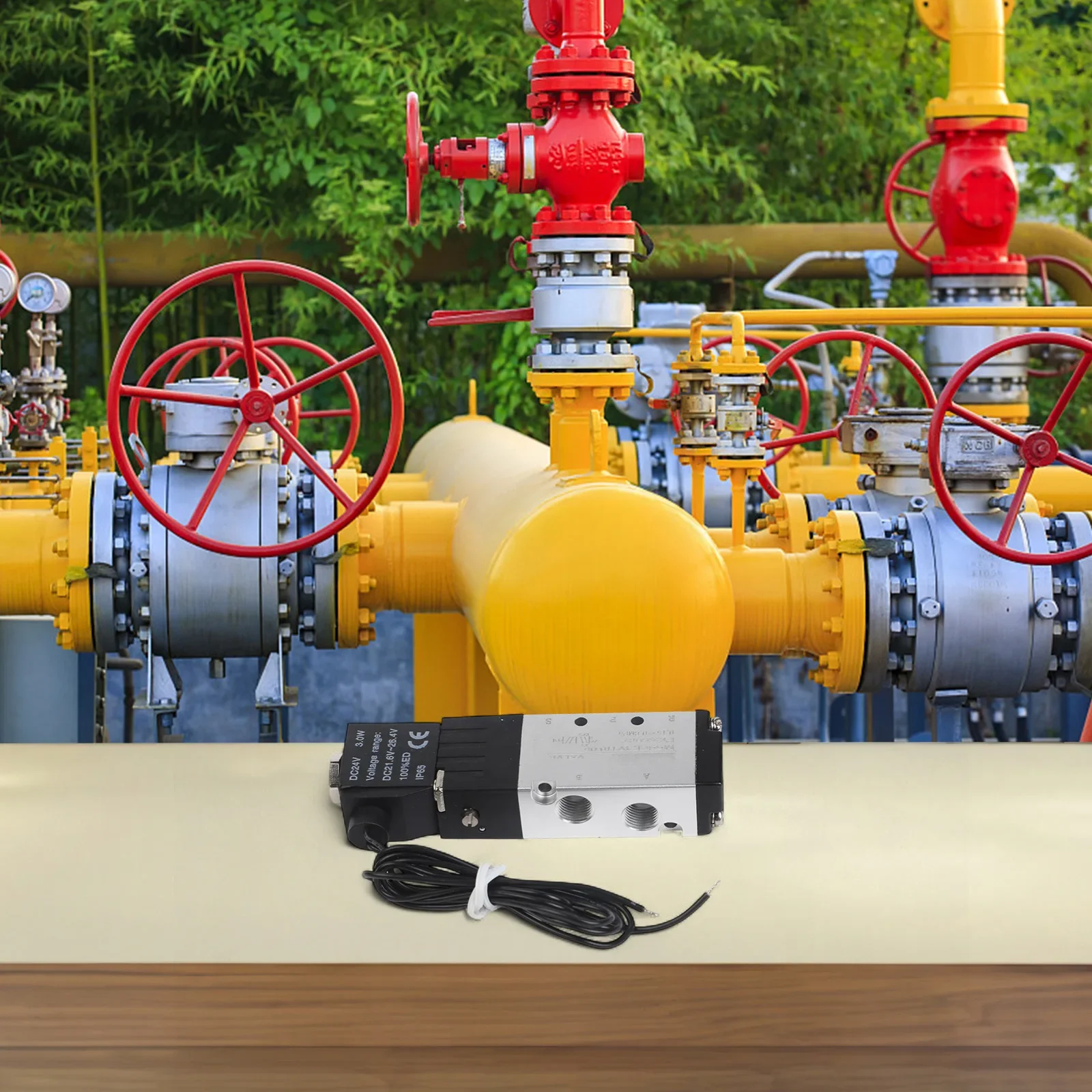 

Для пневматических клапанов Встроенная фильтрация 2-позиционный 5-ходовой электромагнитный дизайн из алюминиевого сплава Встроенный воздушный фильтр 40 микрон