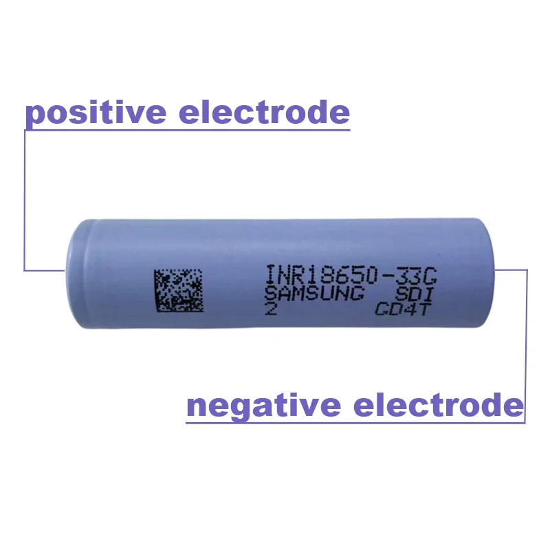 18650 33G 3.7V 3300mAH lithium-ion battery, suitable for electric vehicles, electric tools, drones, model aircraft, etc