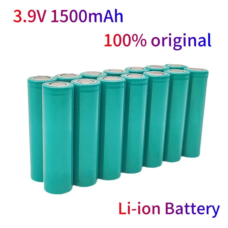 Batería de iones de litio 100% Original 18650 3,9 V 1500mAh adecuada para baterías de productos electrónicos como linternas de juguete