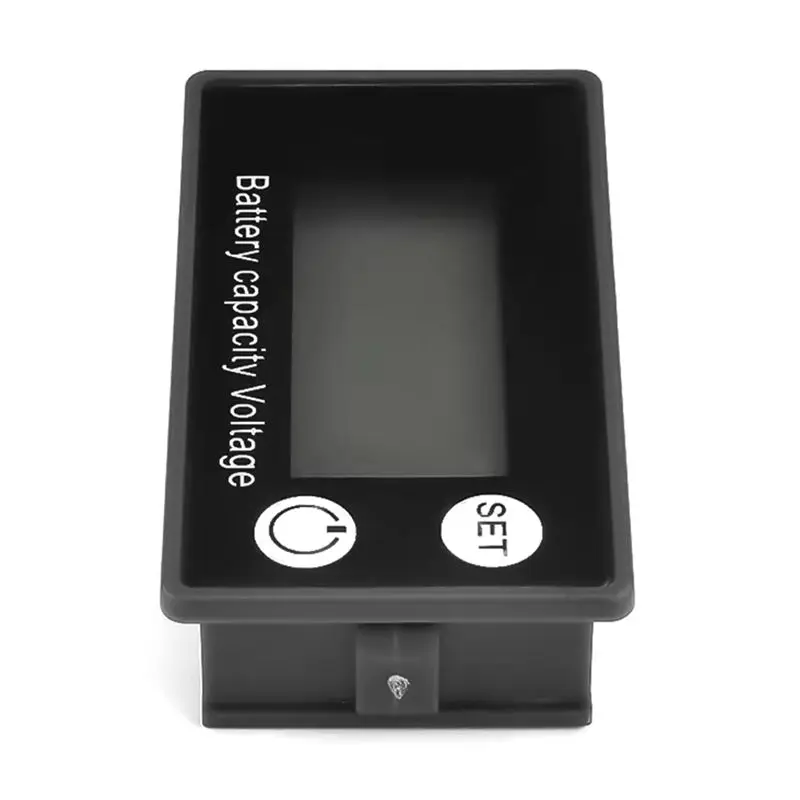 ABVA-Battery Voltmeter DC 8-100V Capacity Indicator Power Meter Lithium Lifepo4 Lead-Acid Cell 12V 24V 48V LCD Screen