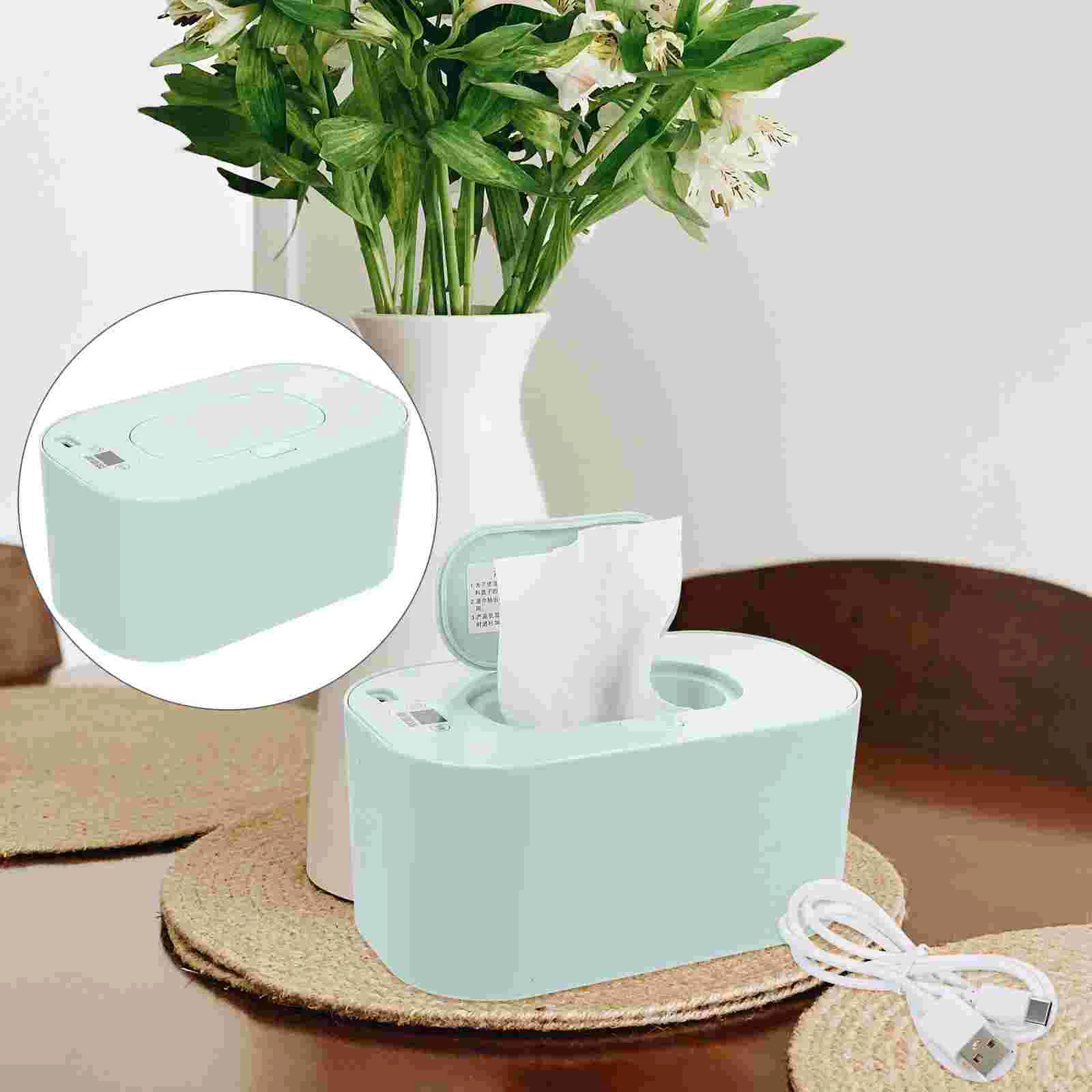 Wet Wipe Warmer Tissue Heater Warming Machine Wipes Heating USB Cotton Towel Smart Polypropylene (pp) Baby