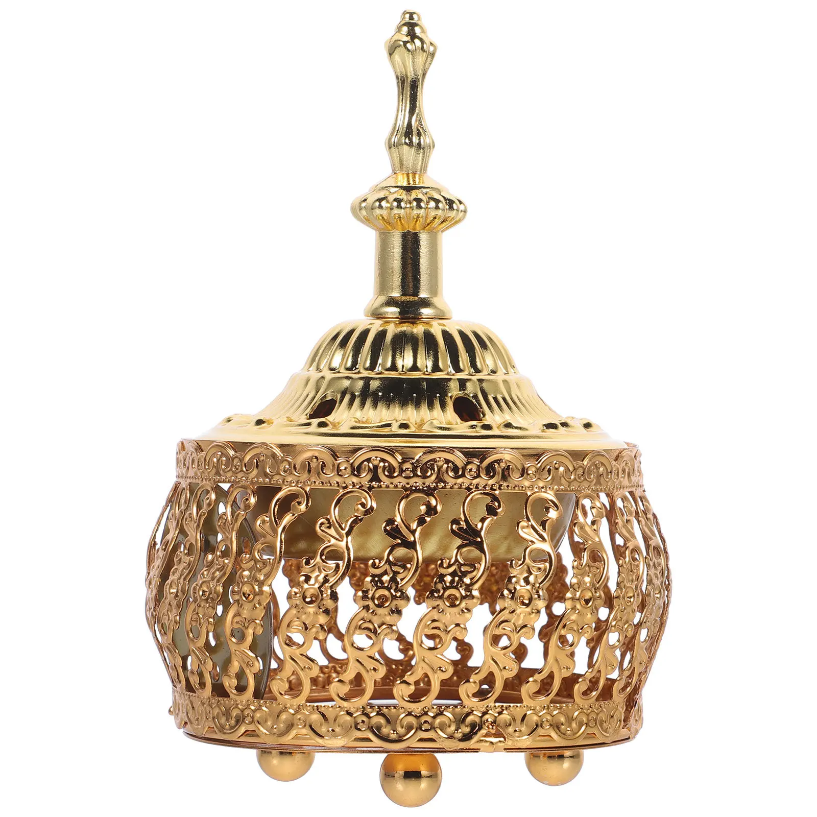 

Metal Vintage Decorative Stick Holder For Home Decor Desktop Censer Cone Burner Reel Incense Burner Metal Incense
