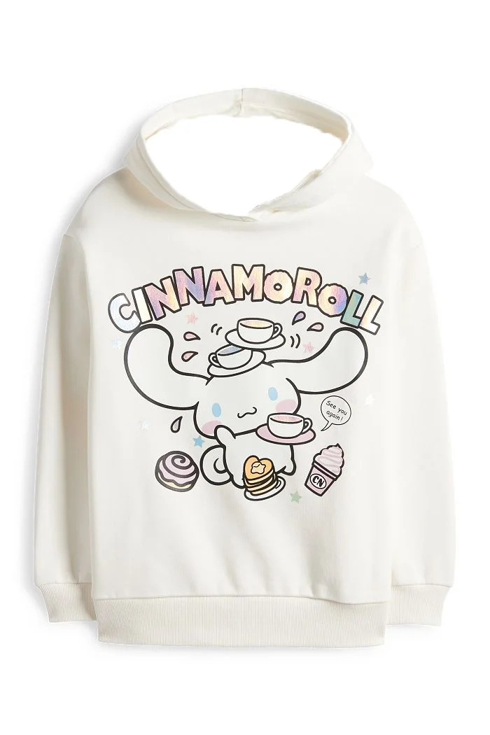 الأصدقاء سانريو Kawaii كامب التعادل صبغ هوديي أمي وابنتها مطابقة الملابس عيد الميلاد منامة الأسرة الاطفال ملابس الفتيات