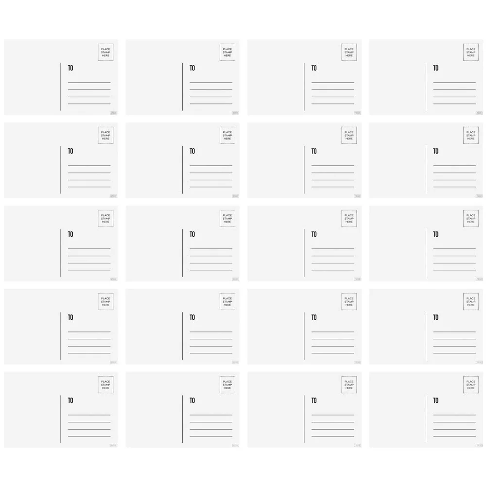 1pcs Blank Postcards Smooth Printable Cardstock For Diy Greeting Cards Invitations Crafts Mailing Stationery