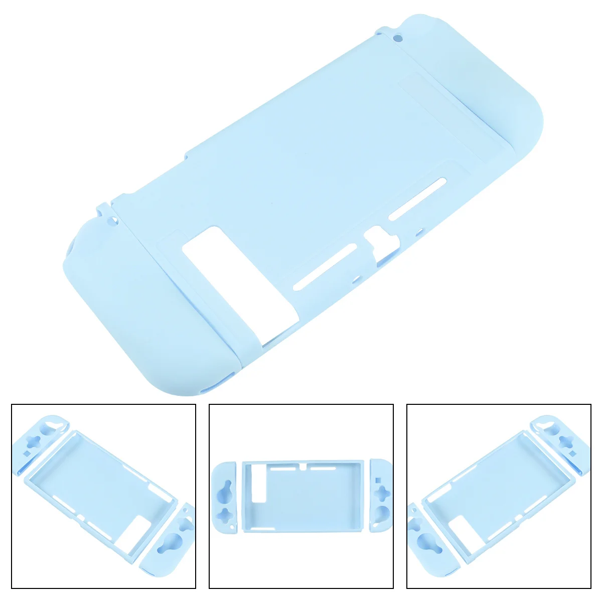 Durable Pink Tpu Protective Shell Shockproof Wear-Resistant Host Case Compatible for Switch Lightweight Compact Game Console