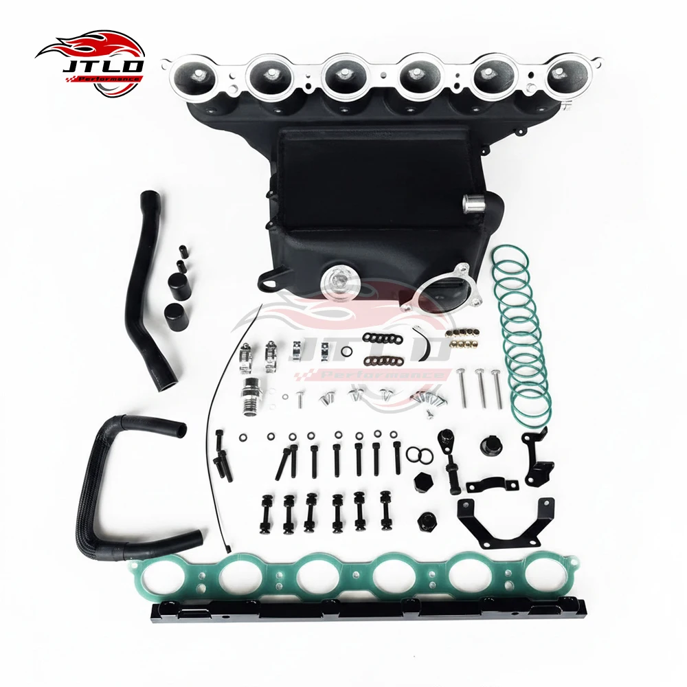 JT-PC165 Aluminum Intake Manifold With Integrated Charge Air Cooler For BMW M2 M3 M4 G80 G82 G87 S58 2021+ TIG Welded